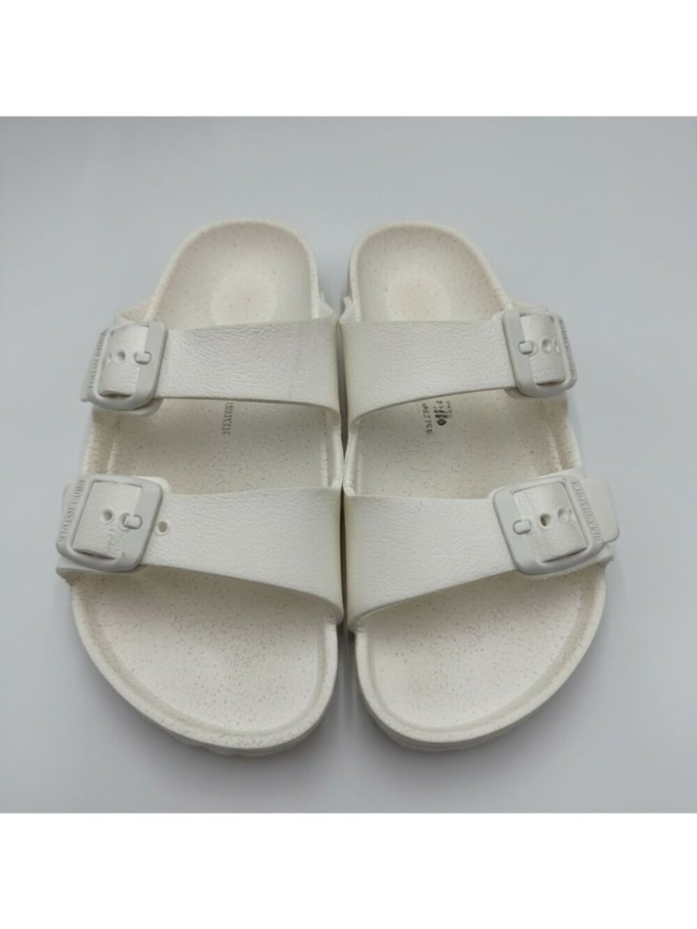 Birkenstock Arizona Eva White Sandals Waterproof Slides Beach Pool Shoes 32